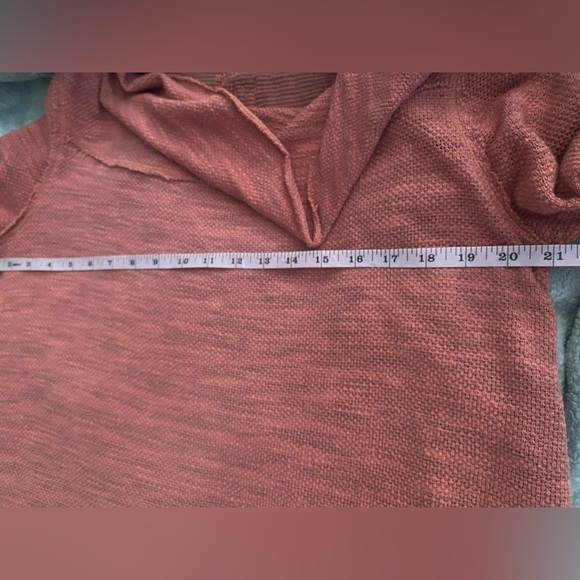 Soft Surroundings light knit embroidered owl neck sweater size Petite Large - Picture 4 of 8